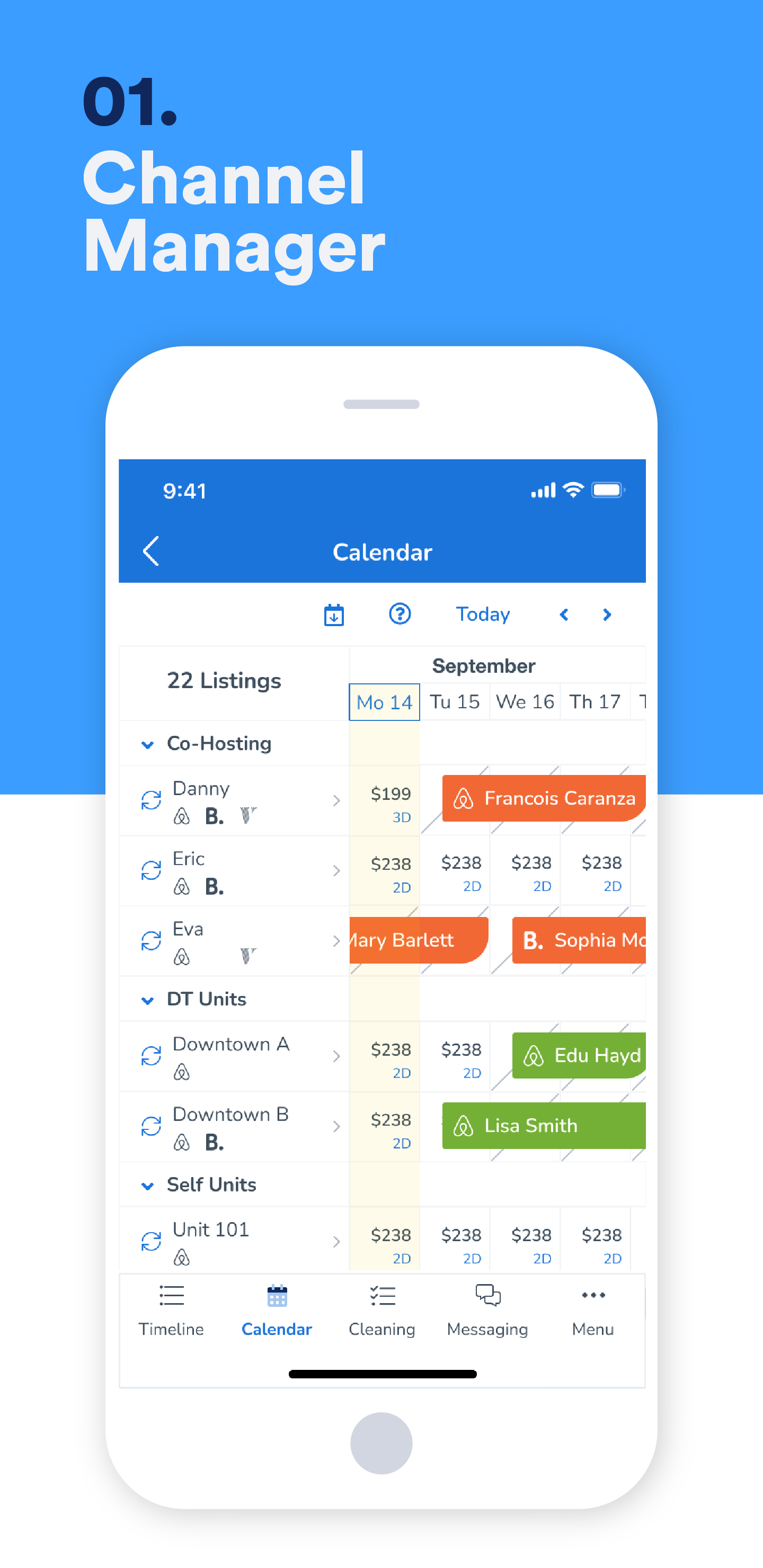 screenshot of Guesty Lite